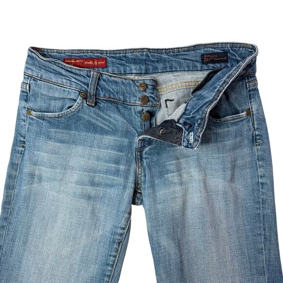 Citizens of Humanity Traveler 072 Double Fly Jeans Size 29 Low Rise Y2K Flare - Picture 10 of 16